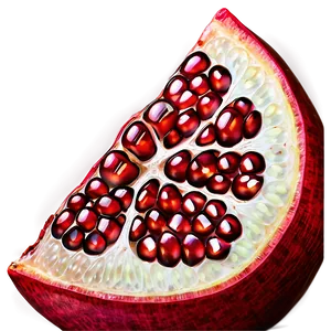Pomegranate Cross Section Png 05242024 PNG image