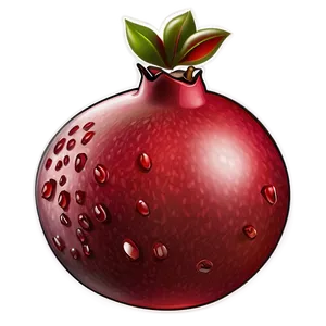 Pomegranate Emoji Png Xfy PNG image