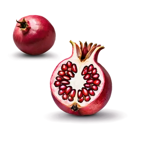 Pomegranate Fruit Slice Png Ady19 PNG image