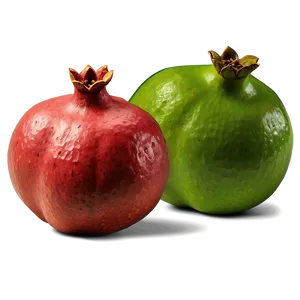Pomegranate Outline PNG Spp