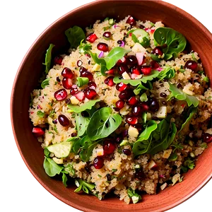 Pomegranate Quinoa Salad Png 05232024 PNG image