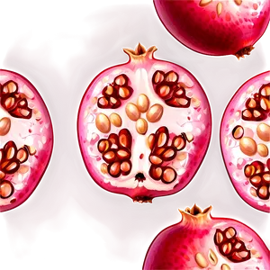 Pomegranate Seed Pattern PNG 05242024 PNG