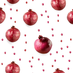 Pomegranate Seed Pattern PNG 13 PNG