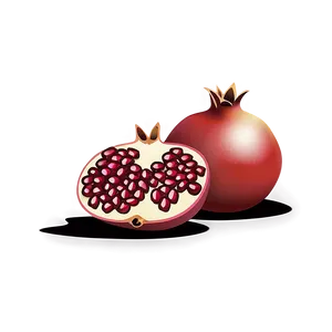 Pomegranate Vector Graphic PNG Dmu96 PNG