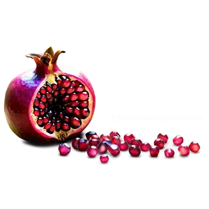 Pomegranate With Background PNG 05242024 PNG