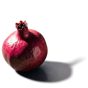 Pomegranate With Shadow Png 05242024 PNG image