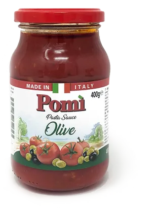 Pomi Italian Olive Pasta Sauce Jar