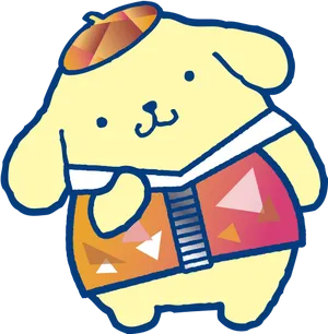 Pompompurin Sanrio Character PNG image