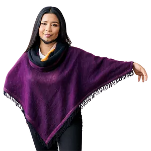 Poncho And Scarf Set PNG Kfs49 PNG