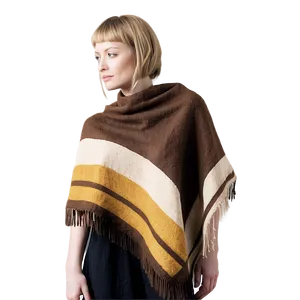 Poncho In Earth Tones PNG 59 PNG
