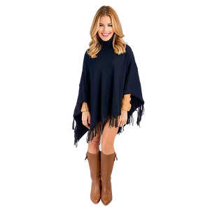 Poncho Outfit Idea PNG 35