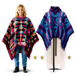 Poncho Sweater Combo PNG 43
