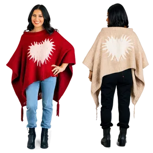 Poncho Sweater Combo PNG Ygj3 PNG
