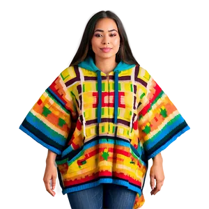 Poncho With Pockets Png Ewv31 PNG image