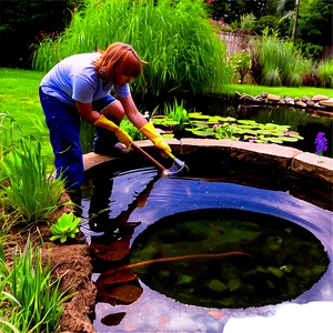 Pond Cleaning Tips Png 06122024 PNG image