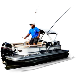 Pontoon Boat Night Fishing Session PNG 06292024 PNG