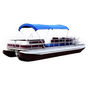 Pontoon Boat Under Starry Sky Png 06292024 PNG image