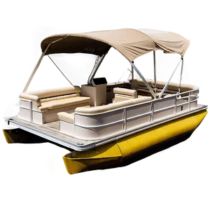 Pontoon Boat With Full Galley PNG 06292024