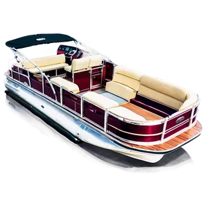 Pontoon Boat With Full Galley PNG 74
