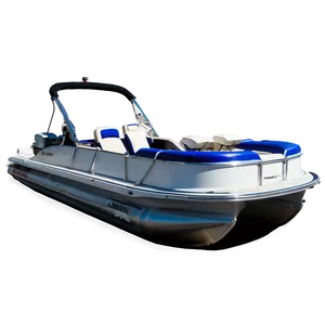 Pontoon Boat With Jet Ski Tow PNG Xvc PNG