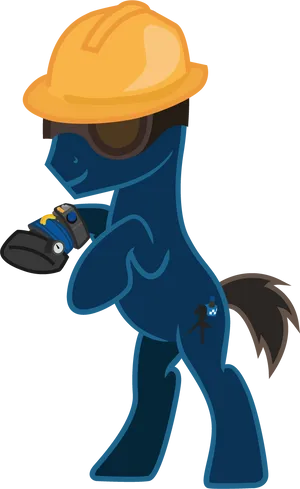 Pony_ Engineer_with_ Wrench_ T F2 PNG image