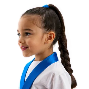 Ponytail For Kids PNG Iev55