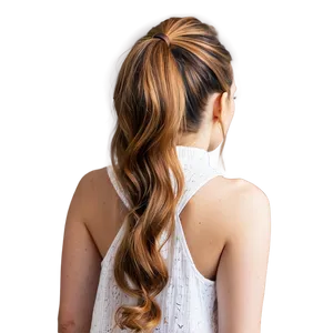 Ponytail Hairstyle Png 06262024 PNG image