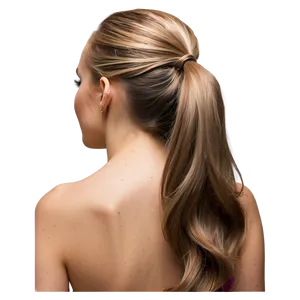 Ponytail Hairstyle Png 31 PNG image