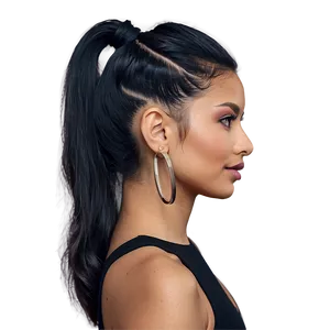 Ponytail With Cuffs PNG Ekb