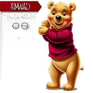 Pooh Bear Clipart PNG 06202024 PNG