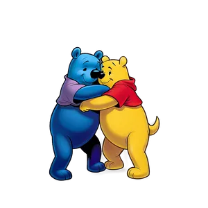 Pooh Bear Hug Png Psu21 PNG image