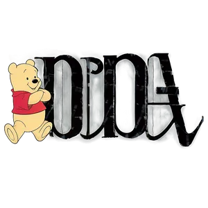 Pooh Bear In Classic Look PNG 65 PNG