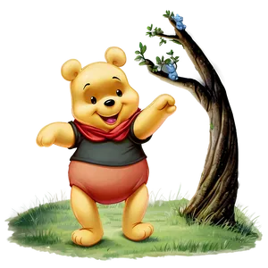 Pooh Bear In Love PNG 82 PNG