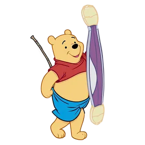 Pooh Bear On Adventure Png 06202024 PNG image