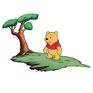 Pooh Bear On Adventure Png 19 PNG image