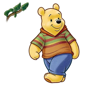 Pooh Bear On Adventure PNG Ccx PNG