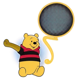 Pooh Bear Thinking PNG 06202024 PNG