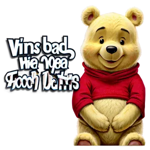 Pooh Bear Thinking Png Kej PNG image