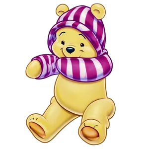 Pooh Bear With Friends Png 06202024 PNG image