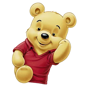 Pooh In Red Shirt PNG 47 PNG