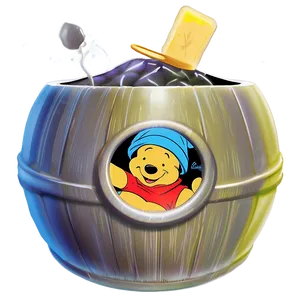 Pooh's Honey Pot Png Psn36 PNG image