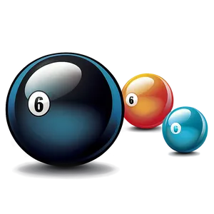 Pool Ball Clipart Png 06212024 PNG image