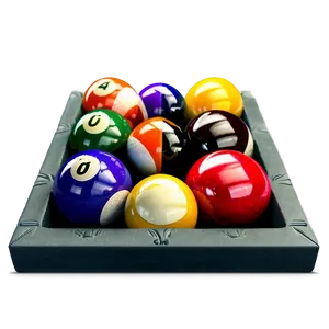 Pool Balls Collection Set PNG 06292024 PNG