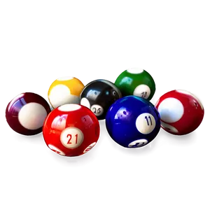 Pool Balls D PNG image