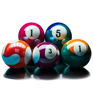 Pool Balls Set Up PNG Ilo13 PNG