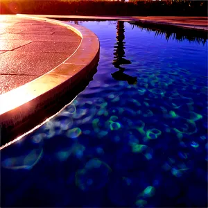 Pool Water With Sun Reflection Png Ogf57 PNG image