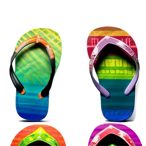 Poolside Flip Flop Png 06132024 PNG image