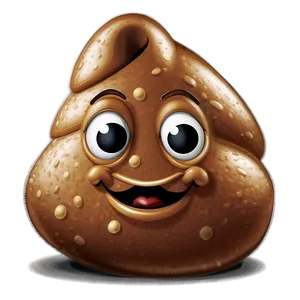 Poop With Face Png 93 PNG image