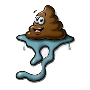 Poop With Face Png Ras PNG image