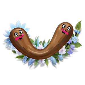 Poop With Flowers Png Lxy31 PNG image
